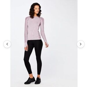 AURIQUE Women's Seamless Long Sleeve Sports Top